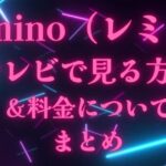 Leminoレミノをテレビで見る方法と料金について